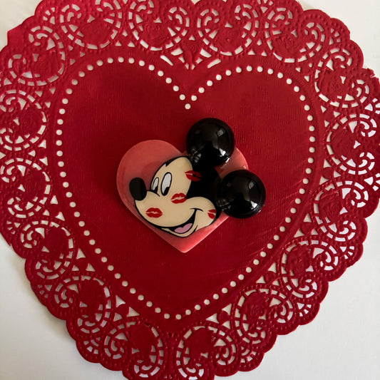 Heart Clip - Valentine Mickey